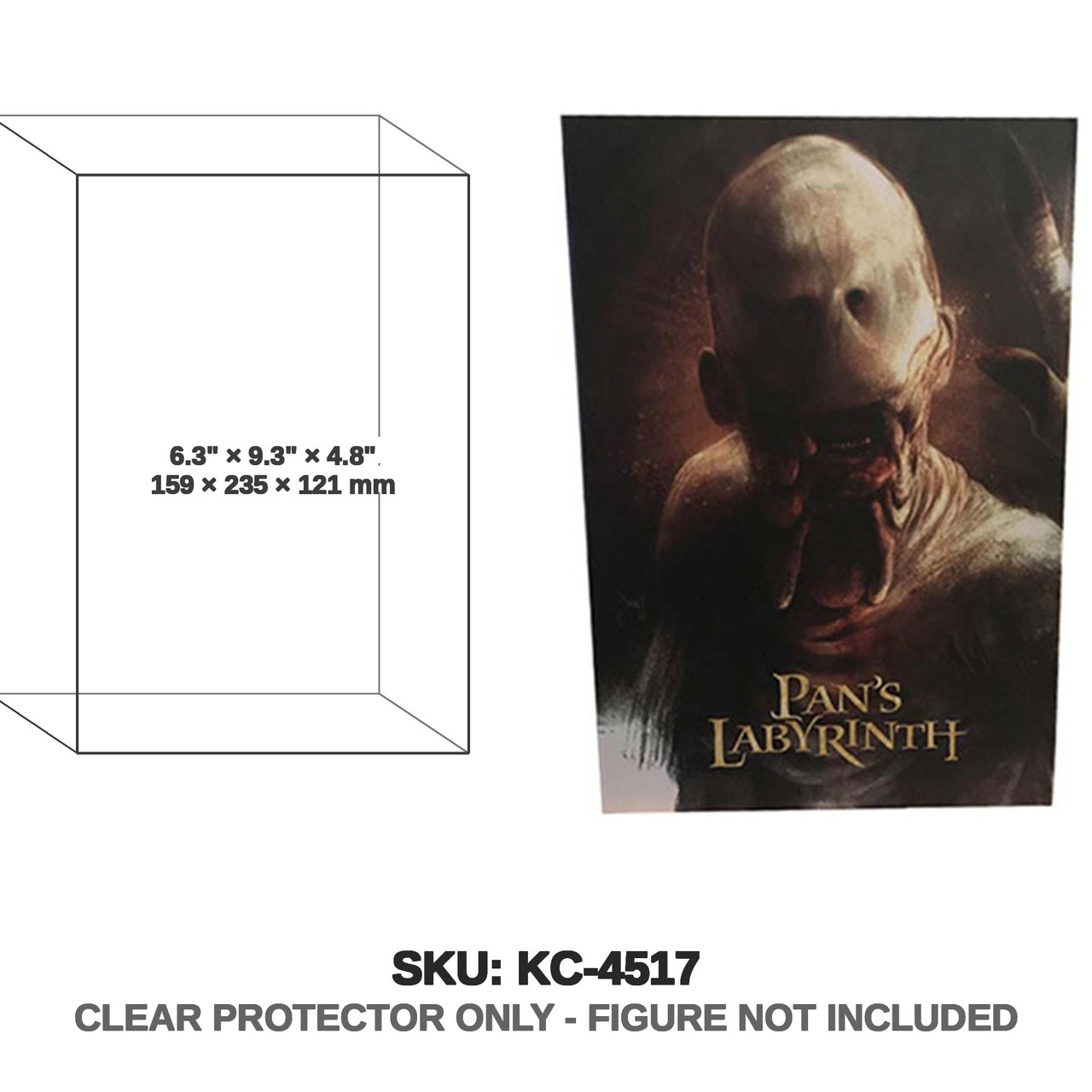 NECA Pan's Labyrinth Grey Skull