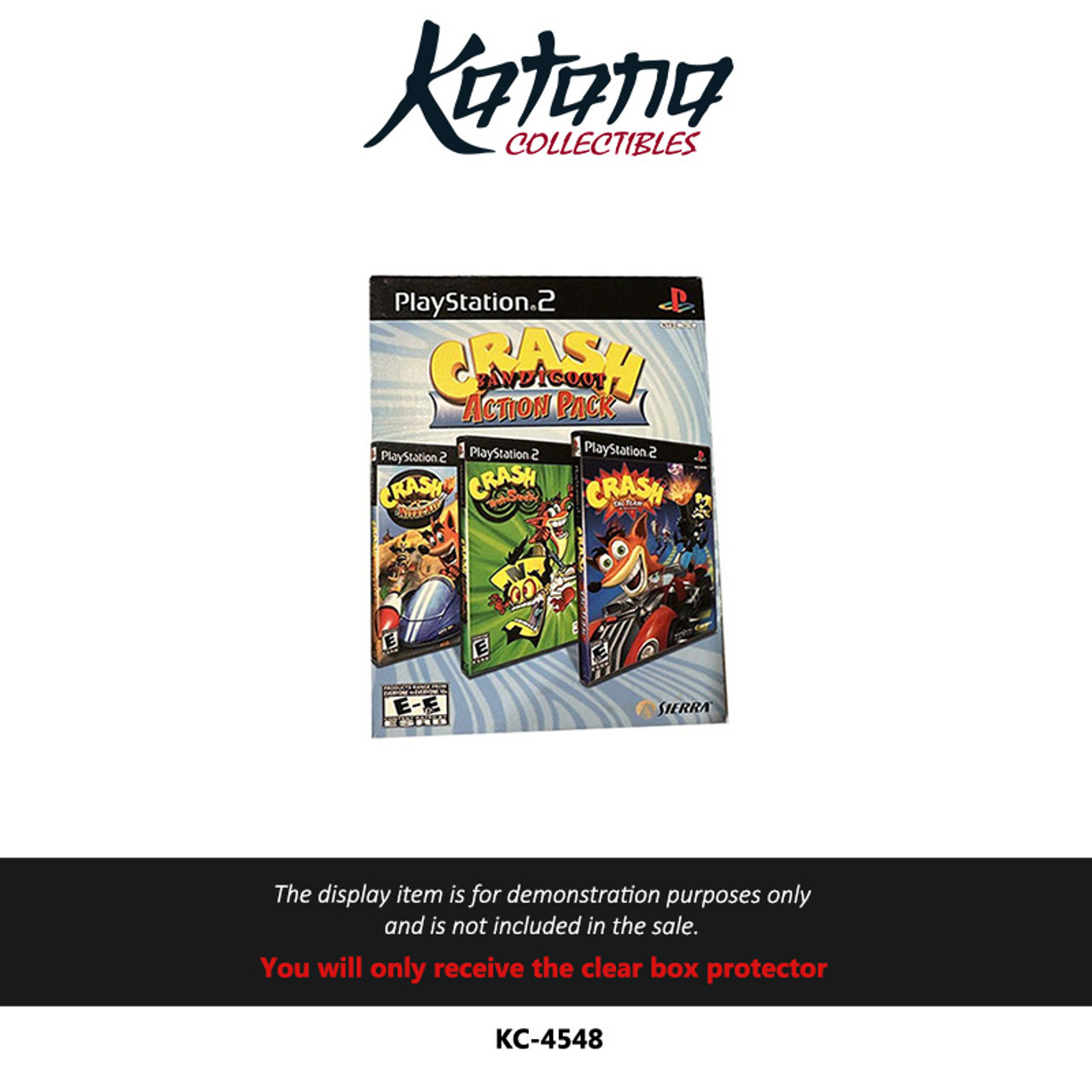 Katana Collectibles Protector For Crash Bandicoot Action Pack-PlayStation 2