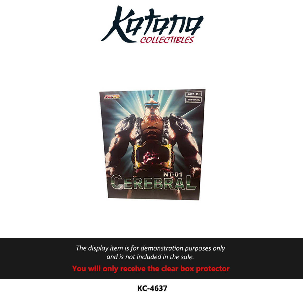 Katana Collectibles Protector For NT-01 Cerebral Giant Krang