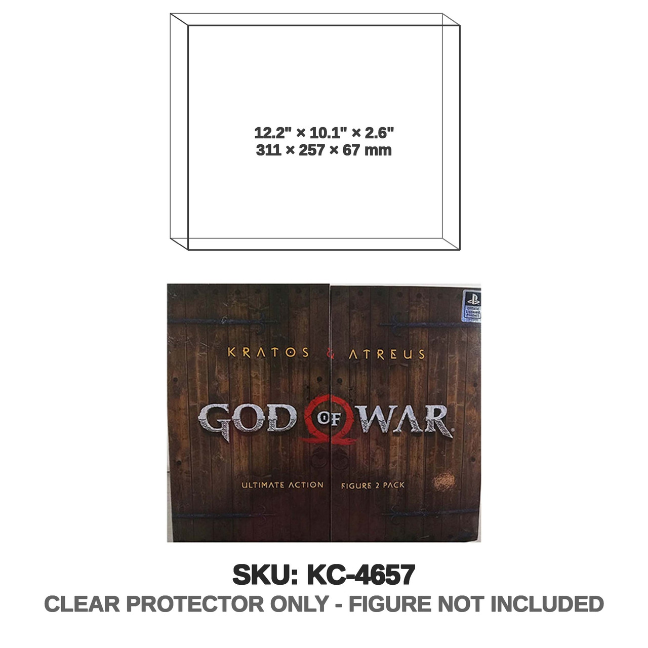 NECA God of War Kratos & Atreus Ultimate Action Figure 2-Pack