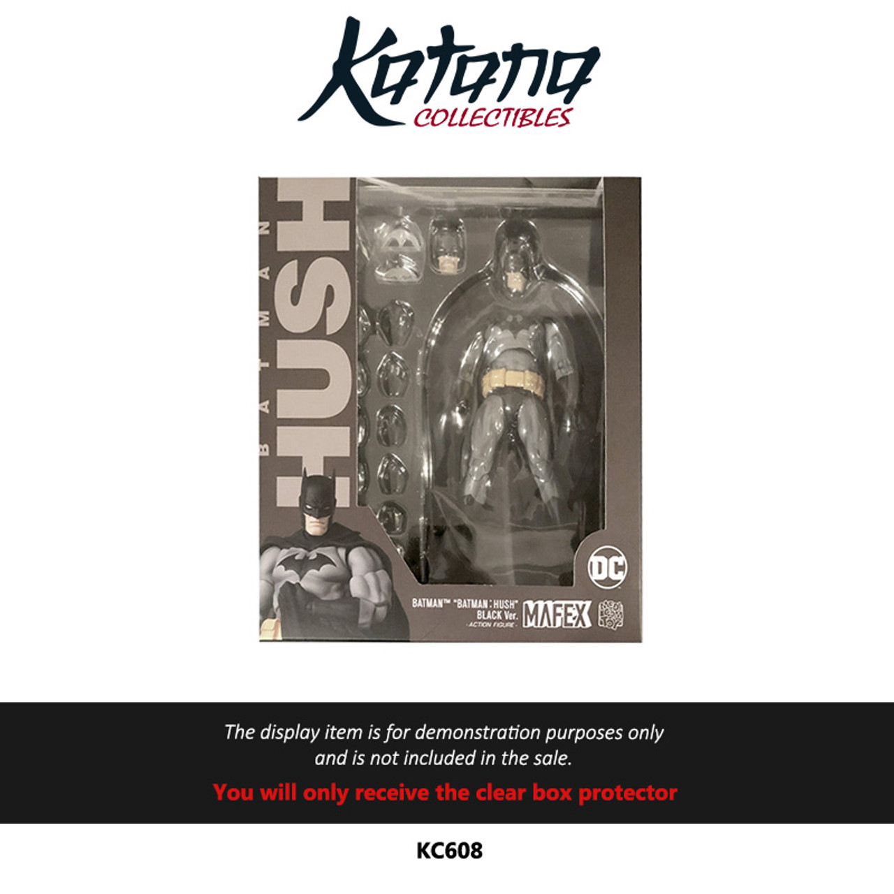 Protector For Medicom Mafex Batman Figure - Katana Collectibles