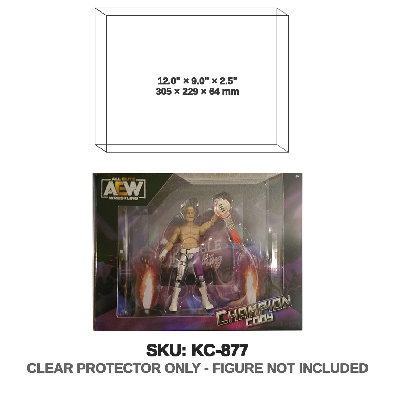 Cody Rhodes AEW TNT Championship Figure