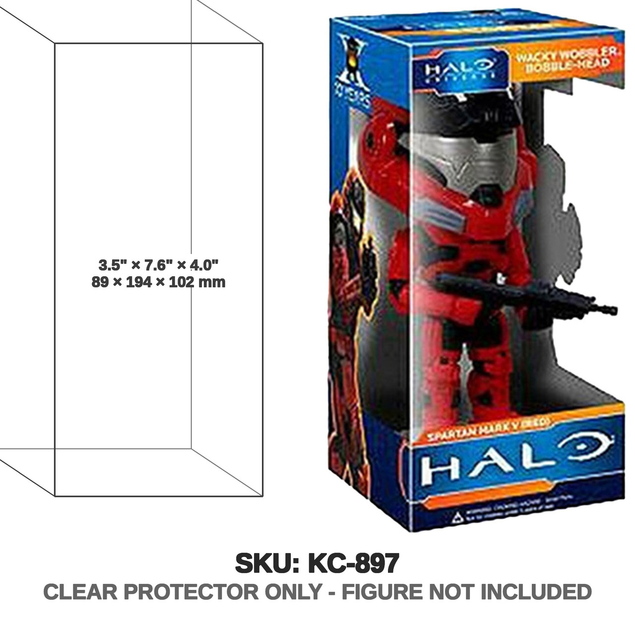 Master Chief Halo Wacky Wobbler Figure