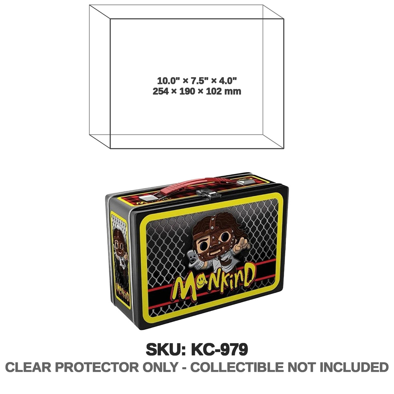Mankind WWE Lunch Box