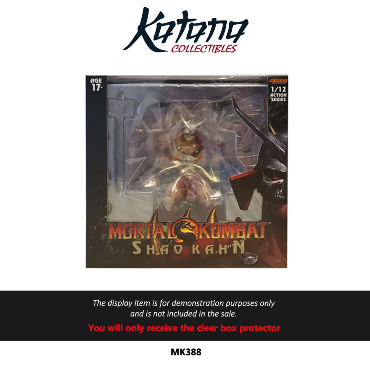 Katana Collectibles Protector For Storm Mortal Kombat Shao Kahn Figure