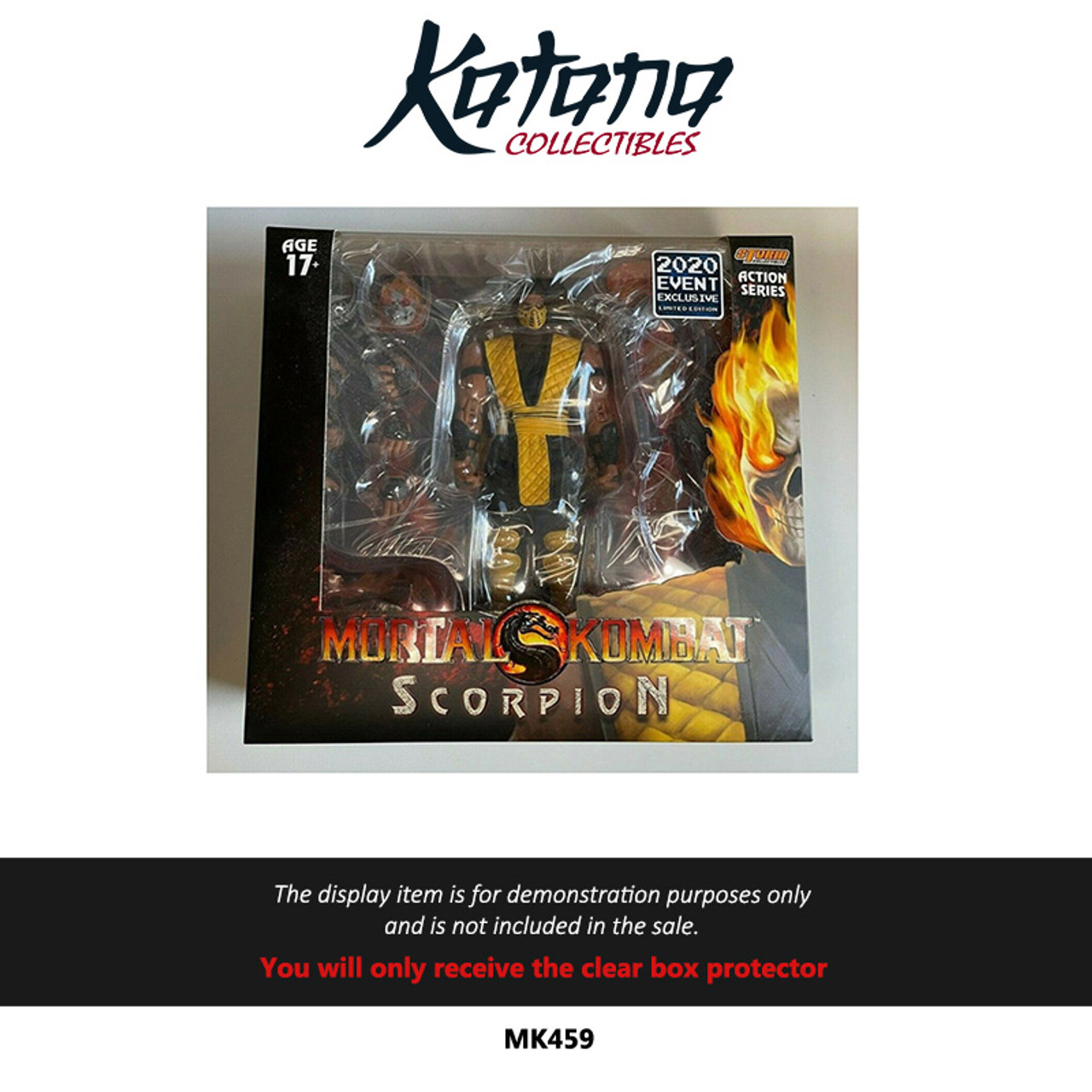Katana Collectibles Protector For Storm Mortal Kombat Scorpion Figure