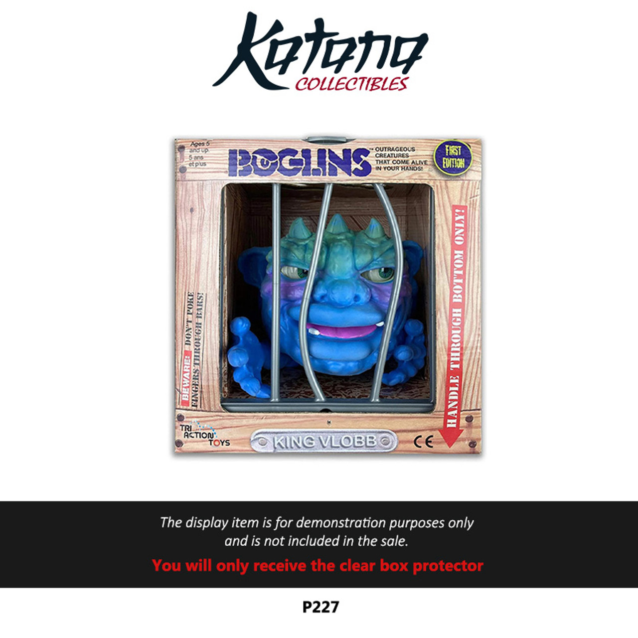 Katana Collectibles Protector For Boglins King Vlobb 8" Collectible Figure