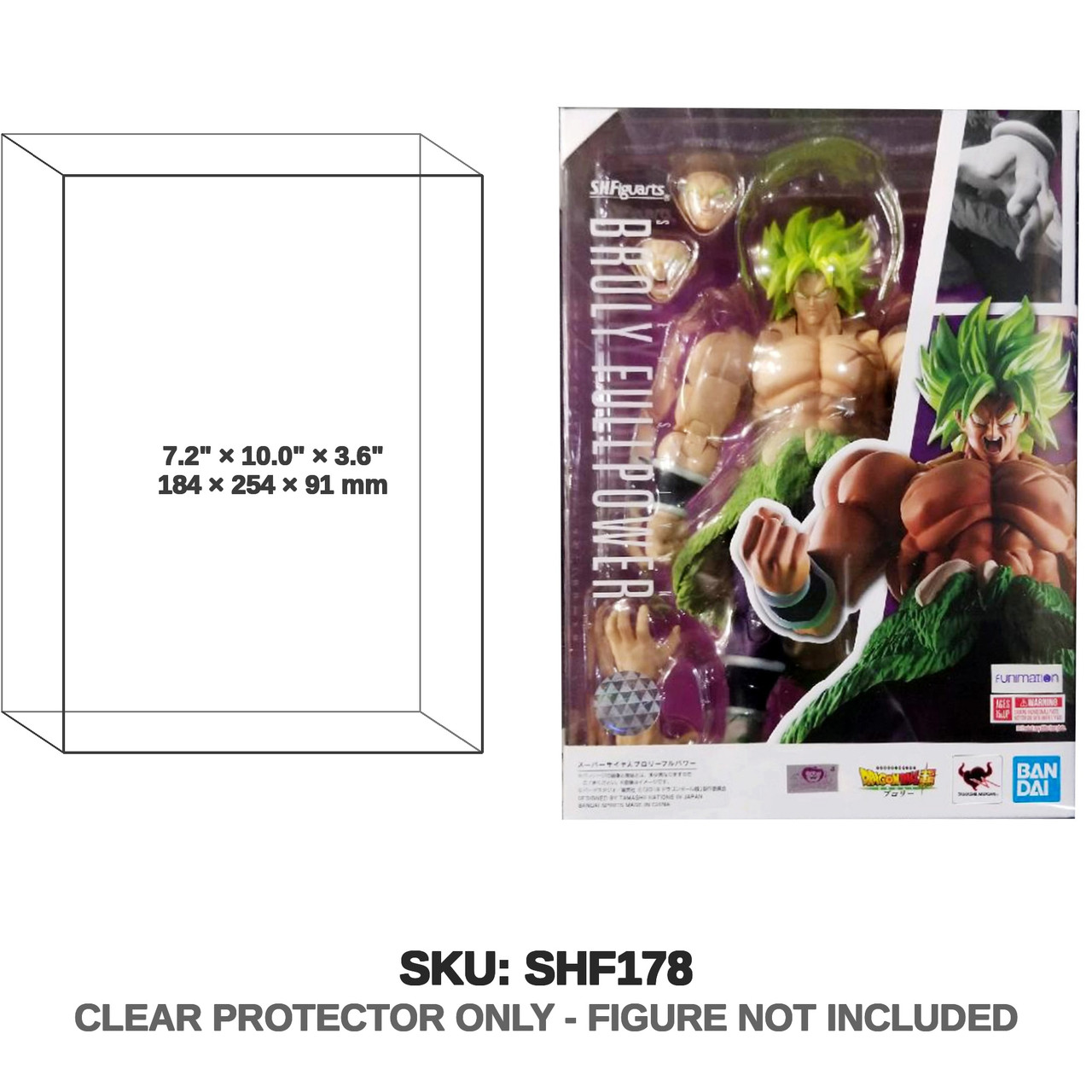 Bandai Dragon Ball S.H.Figuarts Super Saiyan Broly Full Power