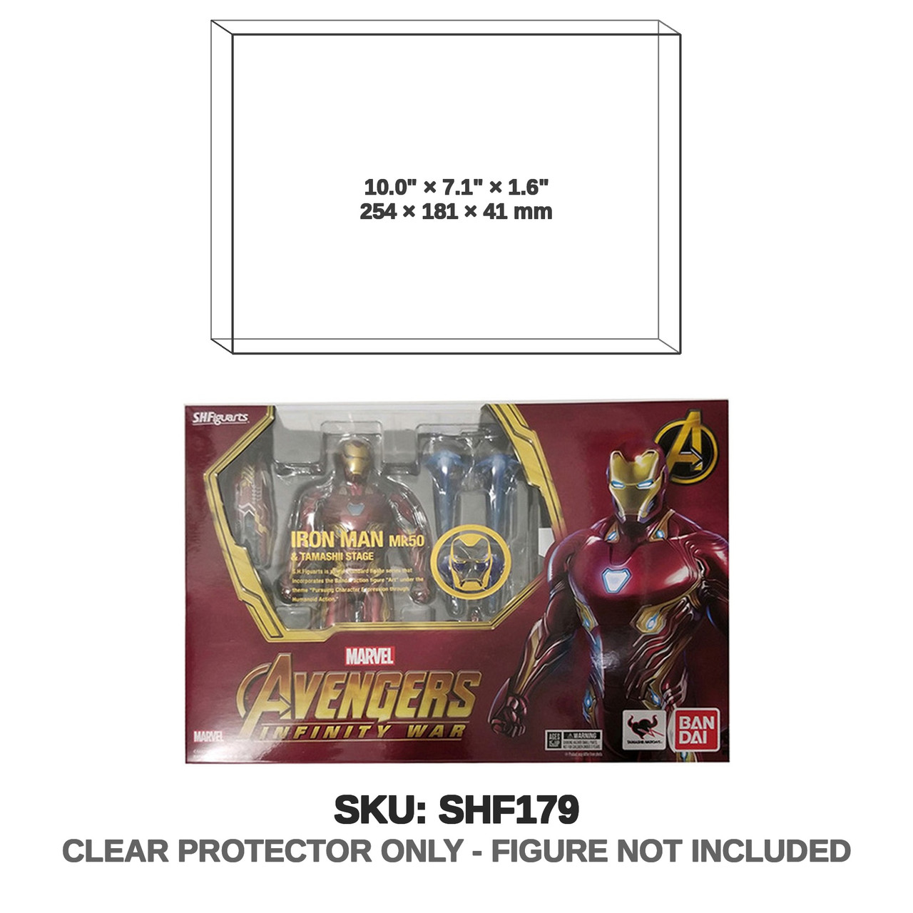 Bandai Marvel S.H.Figuarts Avengers Infinity War Iron Man Mark 50