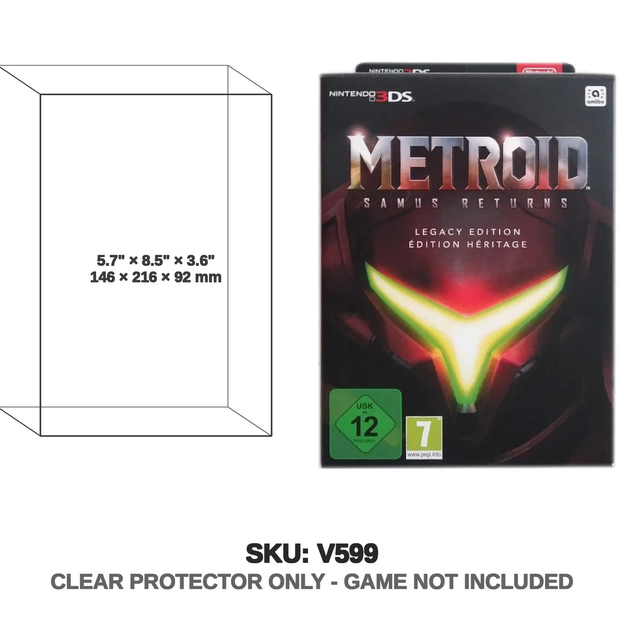 Nintendo 3DS Metroid Samus Returns - Legacy Edition