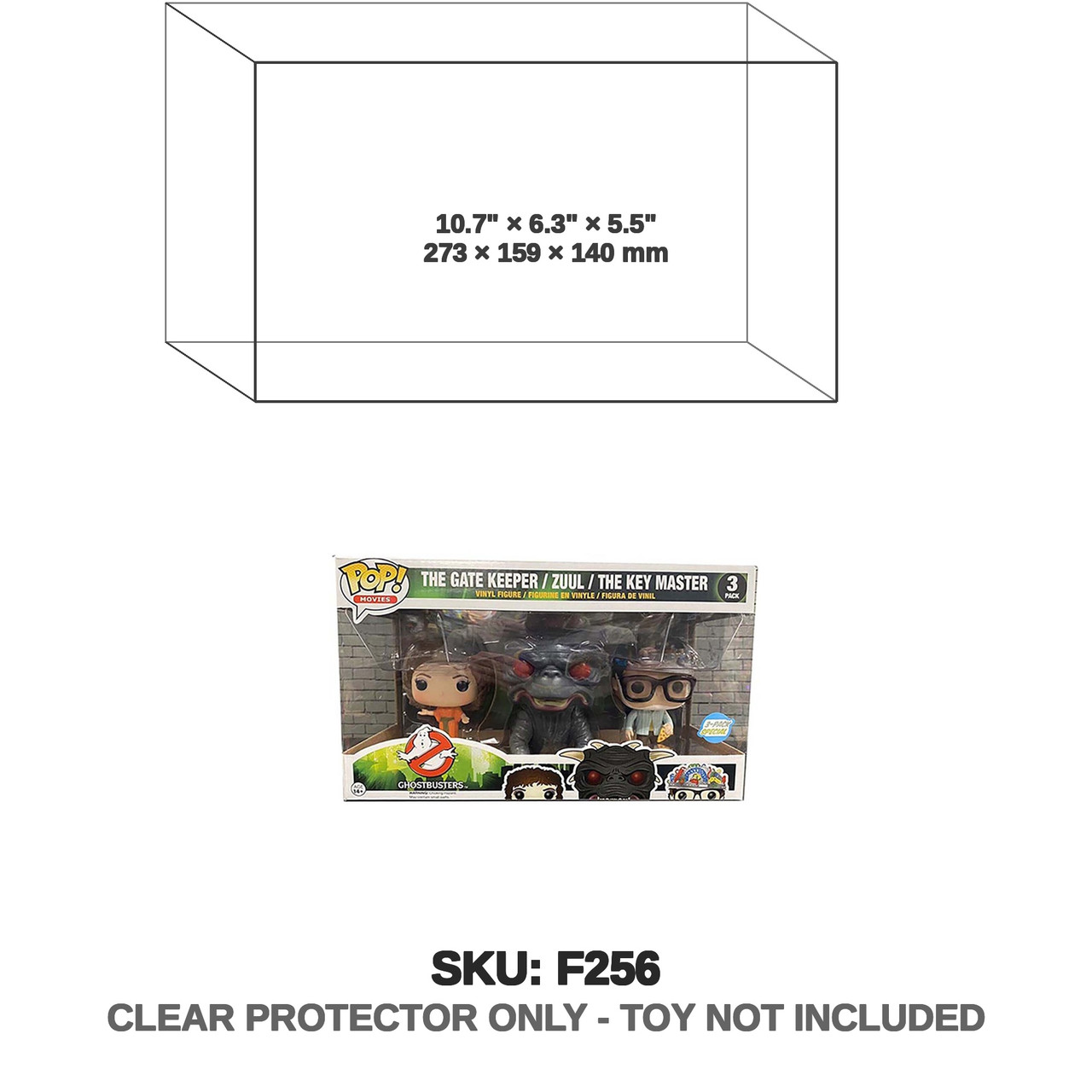 Funko 3-pack Special Ghostbusters The Gate Keeper/ Zuul/ The Key Master Funko 3-pack Special Ghostbusters The Gate Keeper/ Zuul/ The Key Master