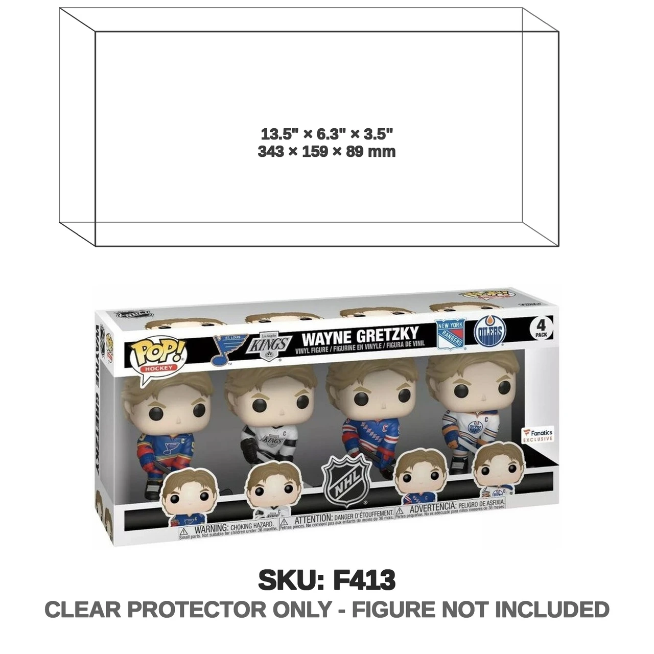 Funko Wayne Gretzky 4-Pack Pop!