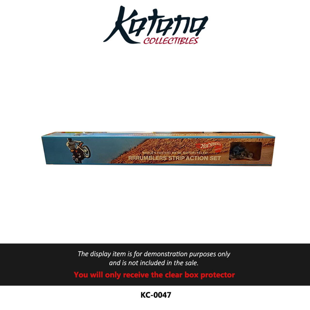 Katana Collectibles Protector For Hot Wheels Rumblers Strip Action Set