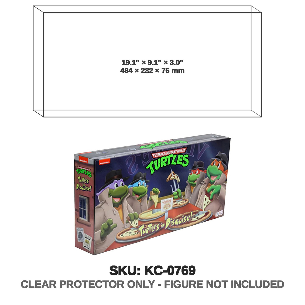 NECA Teenage Mutant Ninja Turtles Turtles in Disguise 4-Pack Figures