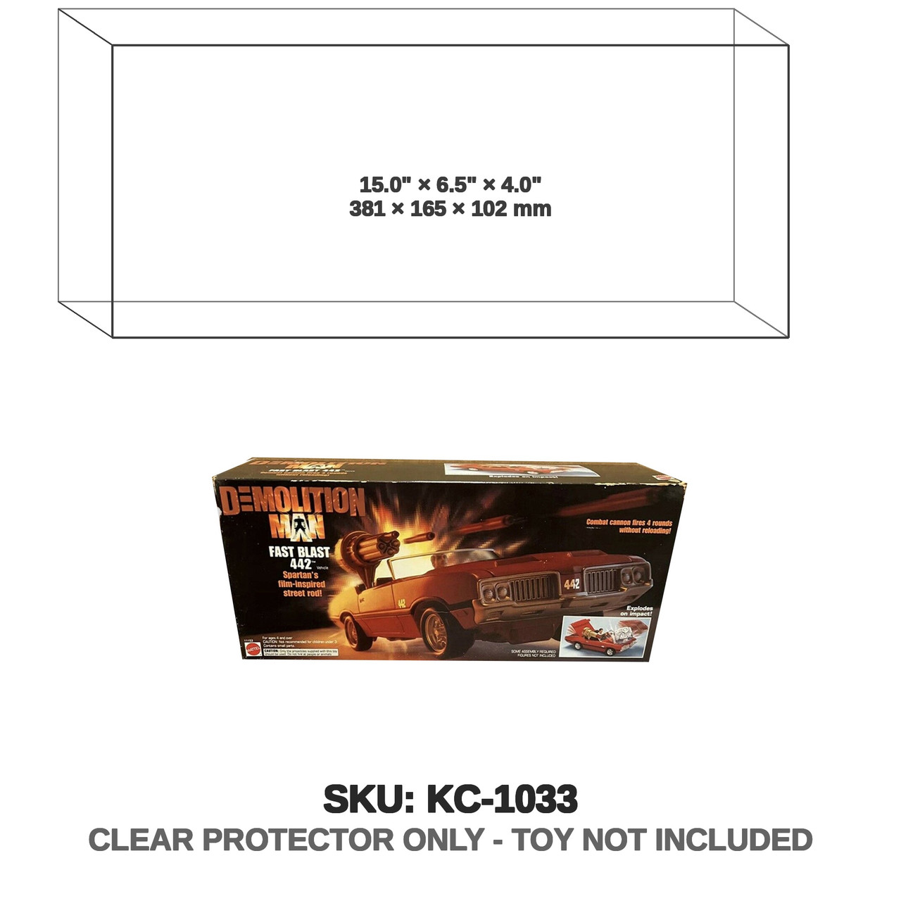 Mattel Demolition Man Fast Blast 442