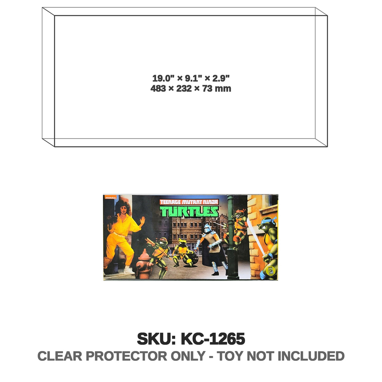 NECA Teenage Mutant Ninja Turtles 2016 SDCC 4-Pack Turtles Figures