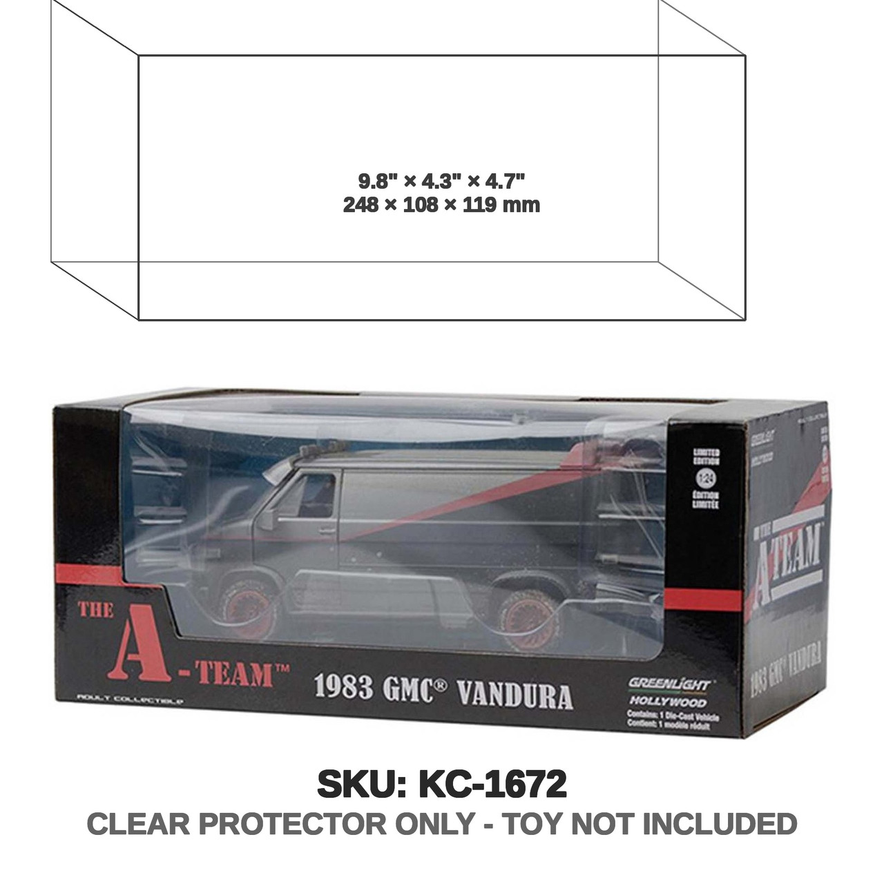 1983 GMC Vandura The A-Team Diecast