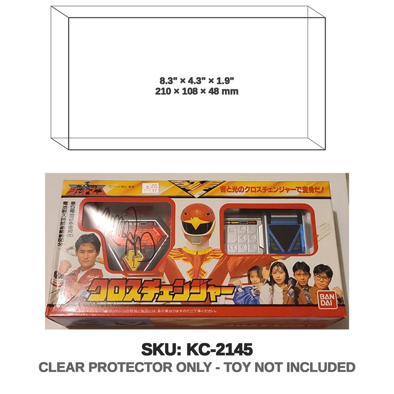 Bandai Power Rangers Cross Changer Morpher