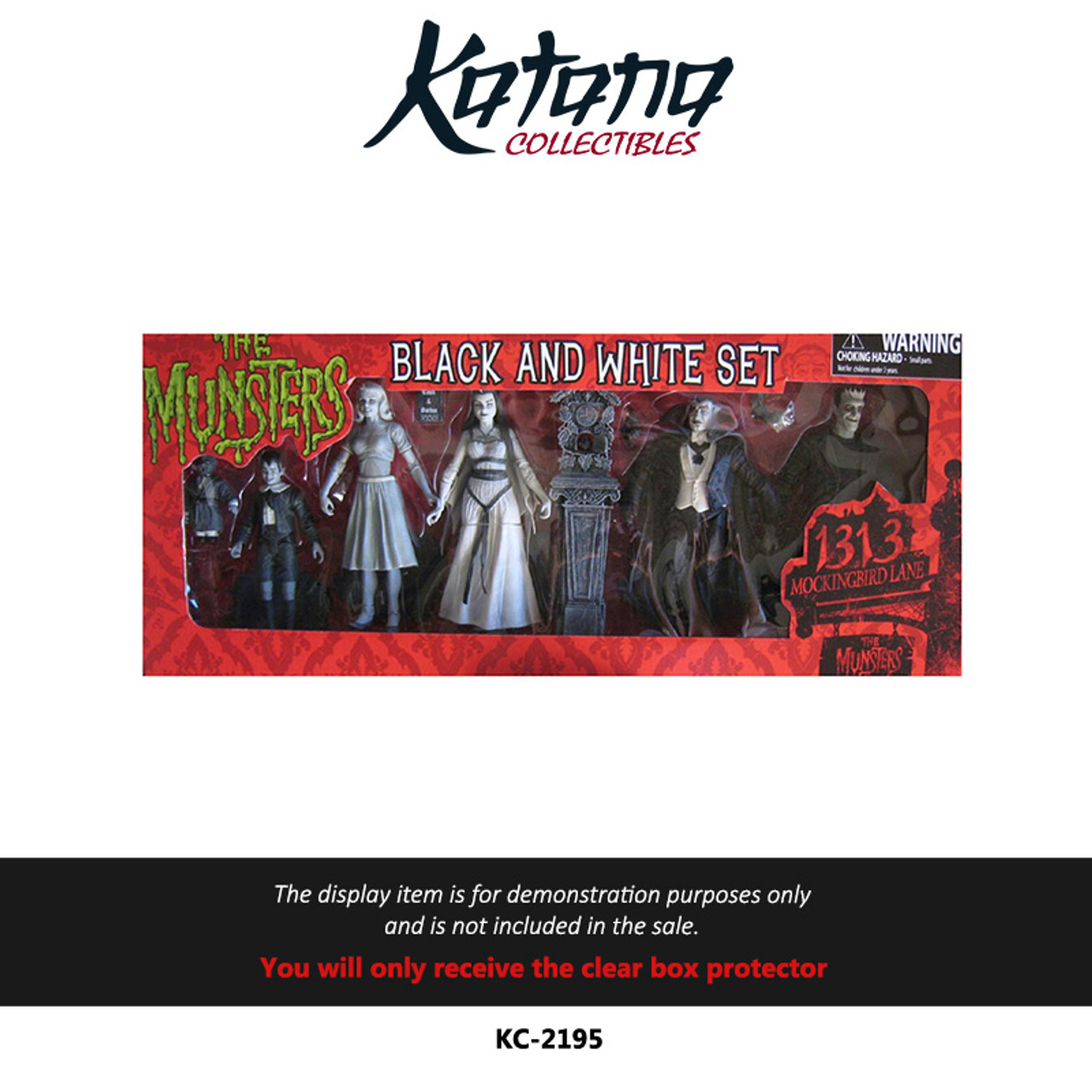 Katana Collectibles Protector For The Munsters Black and White Set