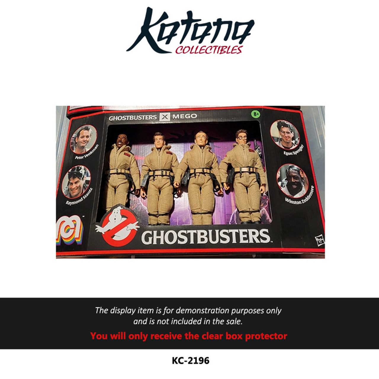 Katana Collectibles Protector For Hasbor + MEGO Ghostbusters 4-pack