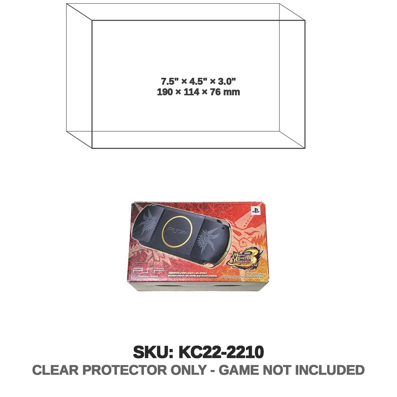 Monster Hunter Portable 3rd edition PSP 3000