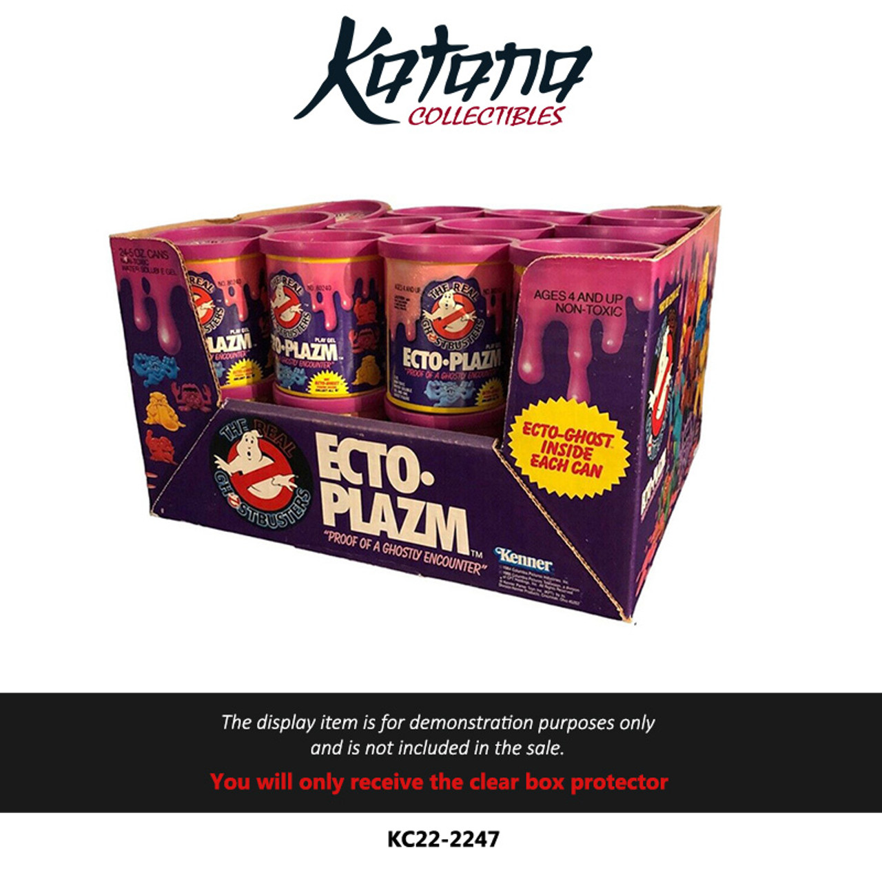 Katana Collectibles Protector For Purple Ecto Plazm display