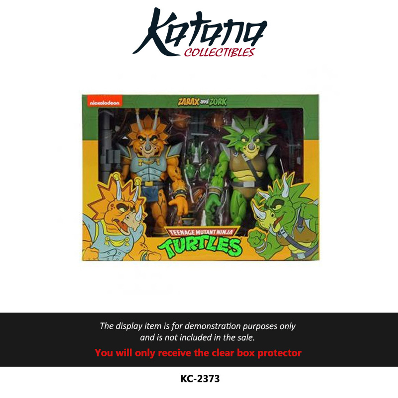 Katana Collectibles Protector For Teenage Mutant Ninja Turtles 2-Pack Zarak & Zork Figures