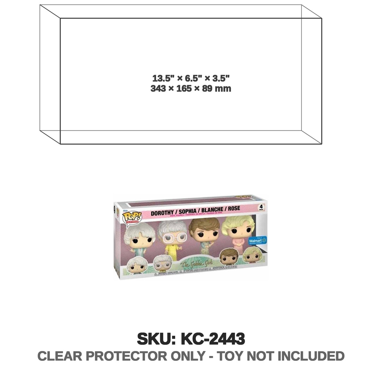 Funko 4-pack Golden Girls Walmart Exclusive