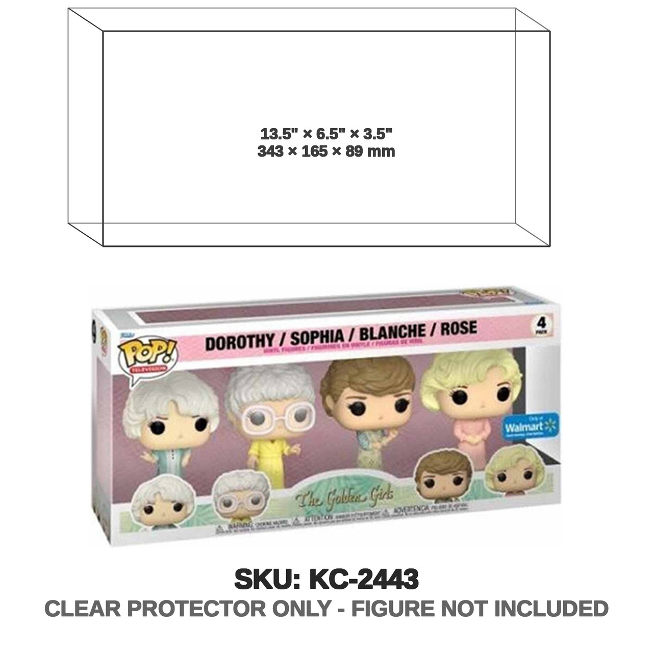 Golden Girls Pop! 4-Pack Walmart Exclusive