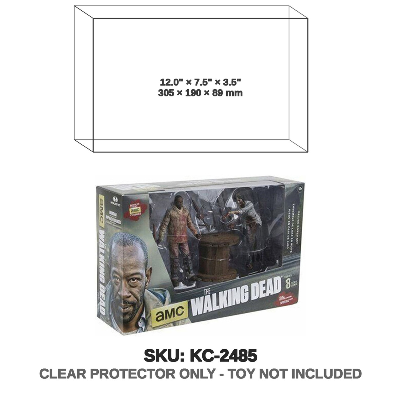McFarlane The Walking Dead TV Series Morgan With Impaled Walker