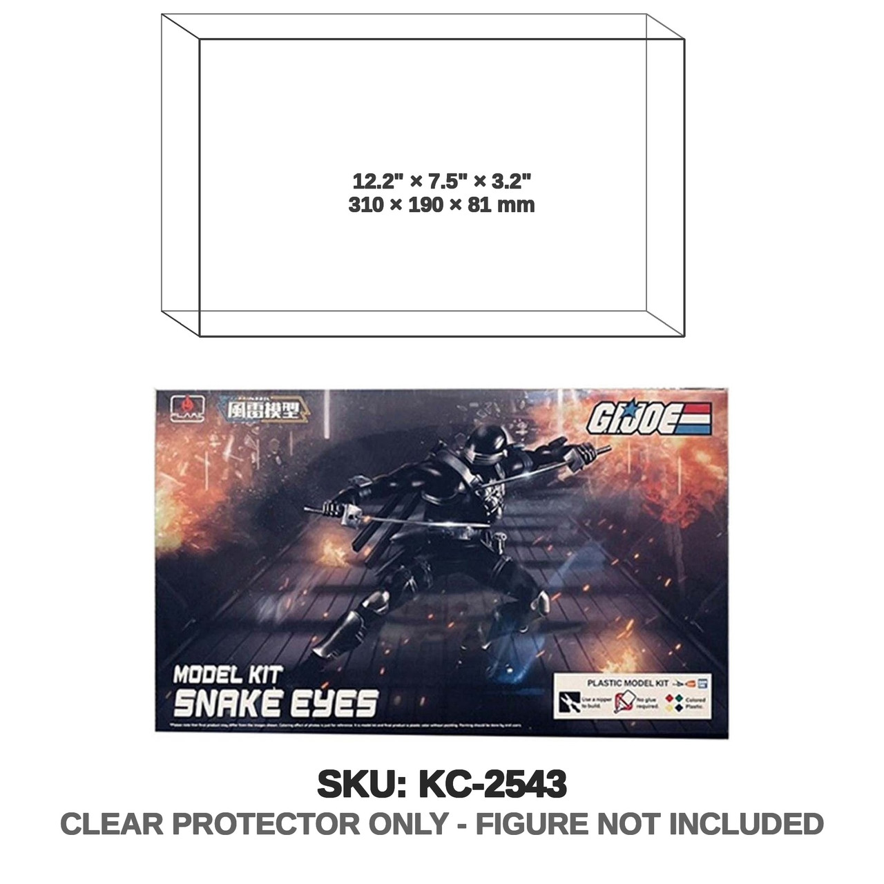 Hasbro G.I. Joe Snake Eyes Model Kit