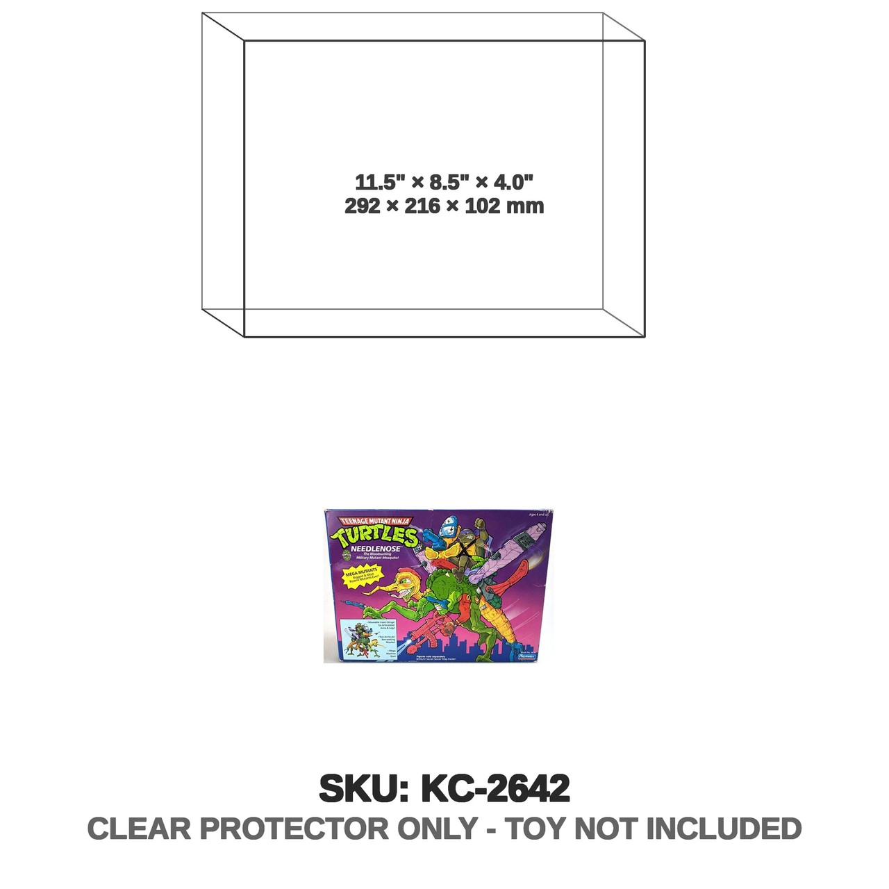 Playmates Teenage Mutant Ninja Turtles Needlenose Figure