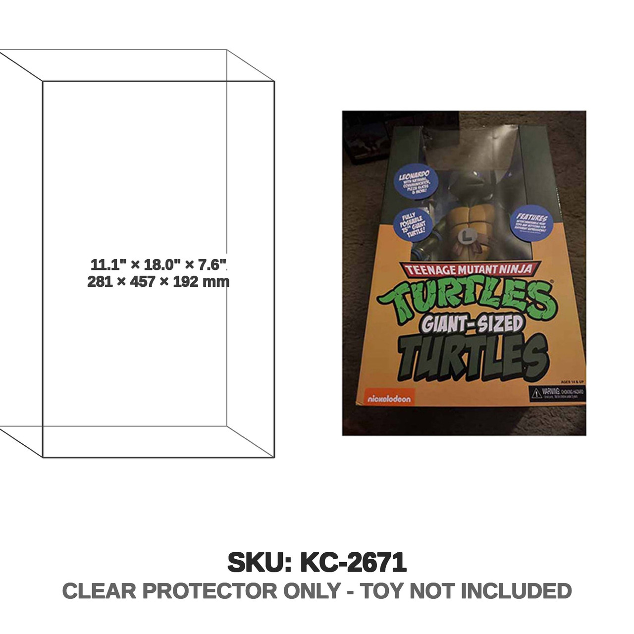 Teenage Mutant Ninja Turtles Giant Size Leo Figure