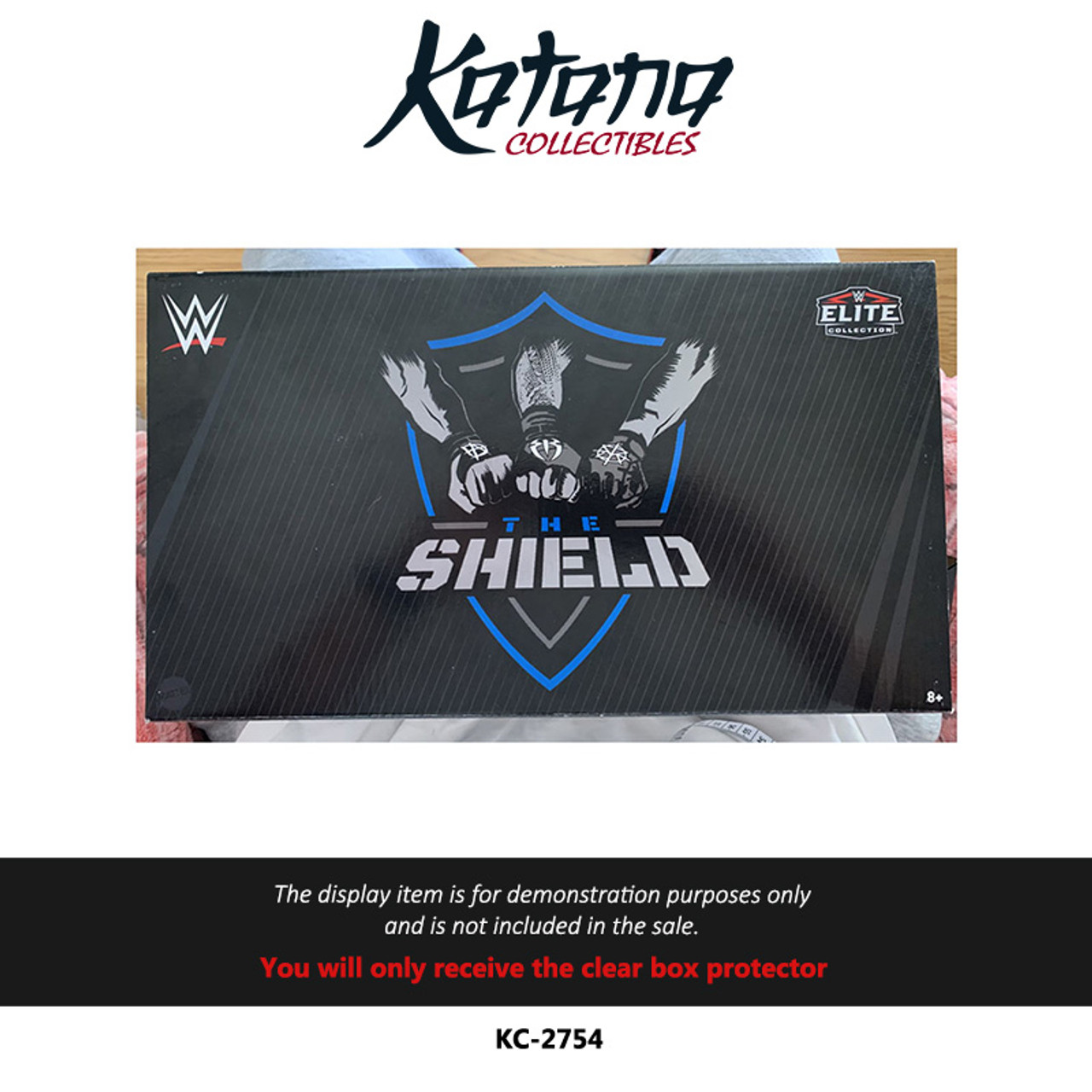 Katana Collectibles Protector For WWE Elite Collection The Shield