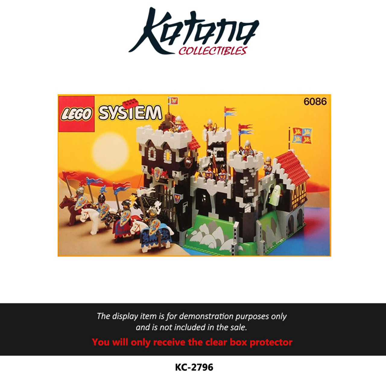 Katana Collectibles Protector For LEGO Black Knight's Castle 6086