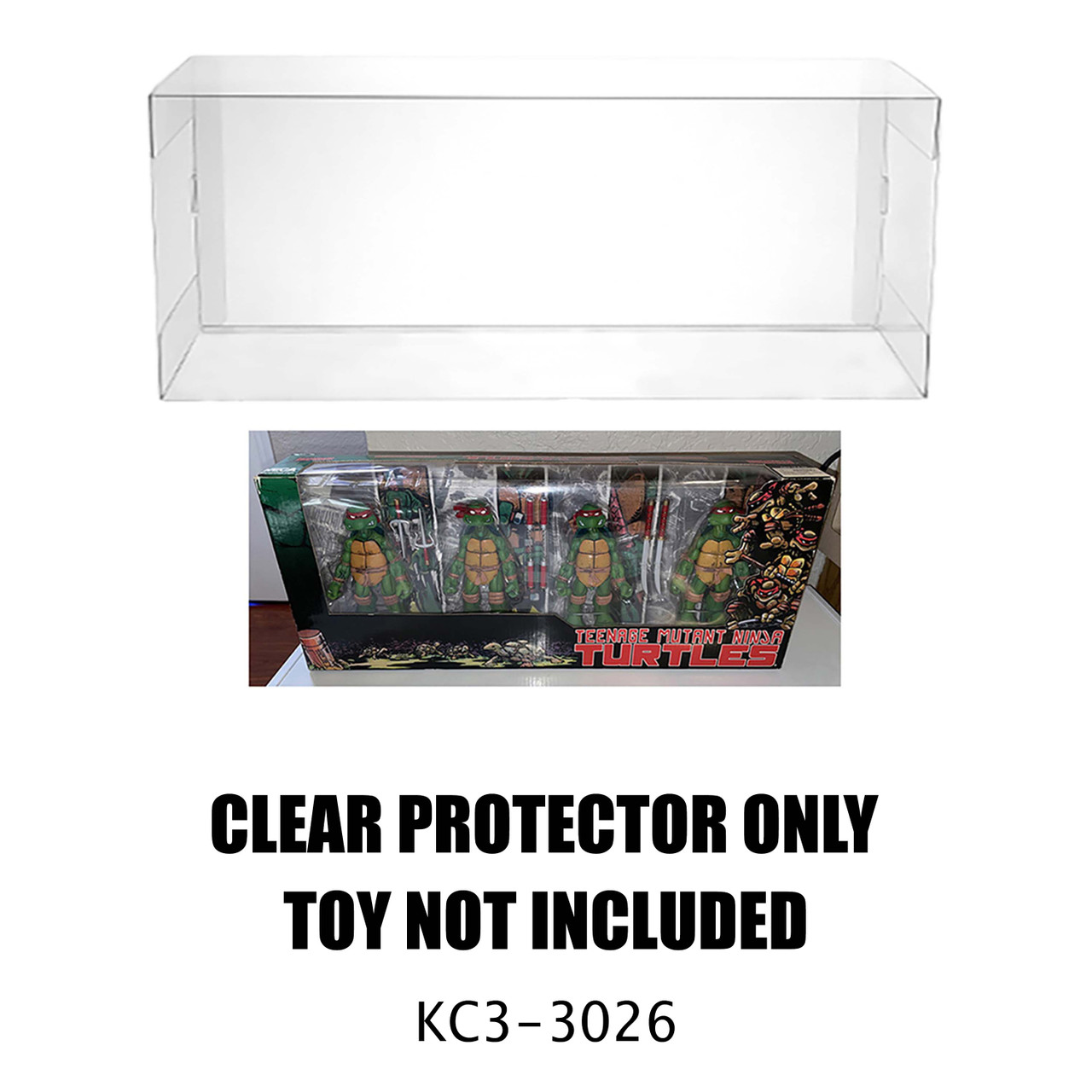 Protector For NECA Teenage Mutant Ninja Turtles 2008 Mirage Box Set Figures