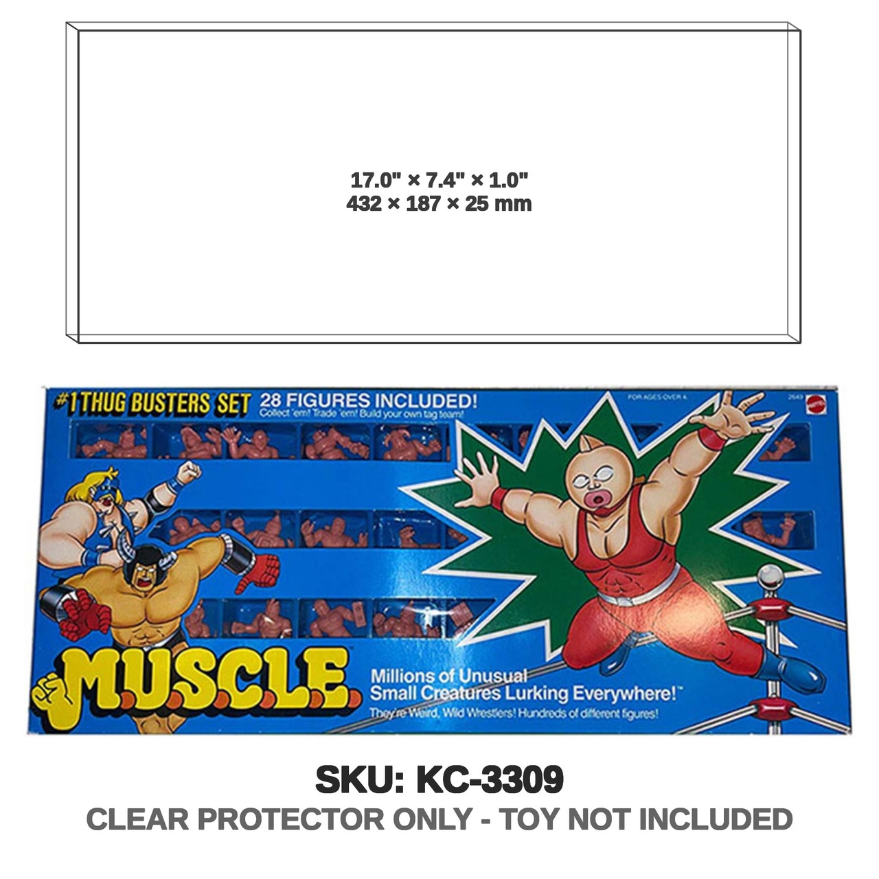 M.U.S.C.L.E. 28-Pack Figures