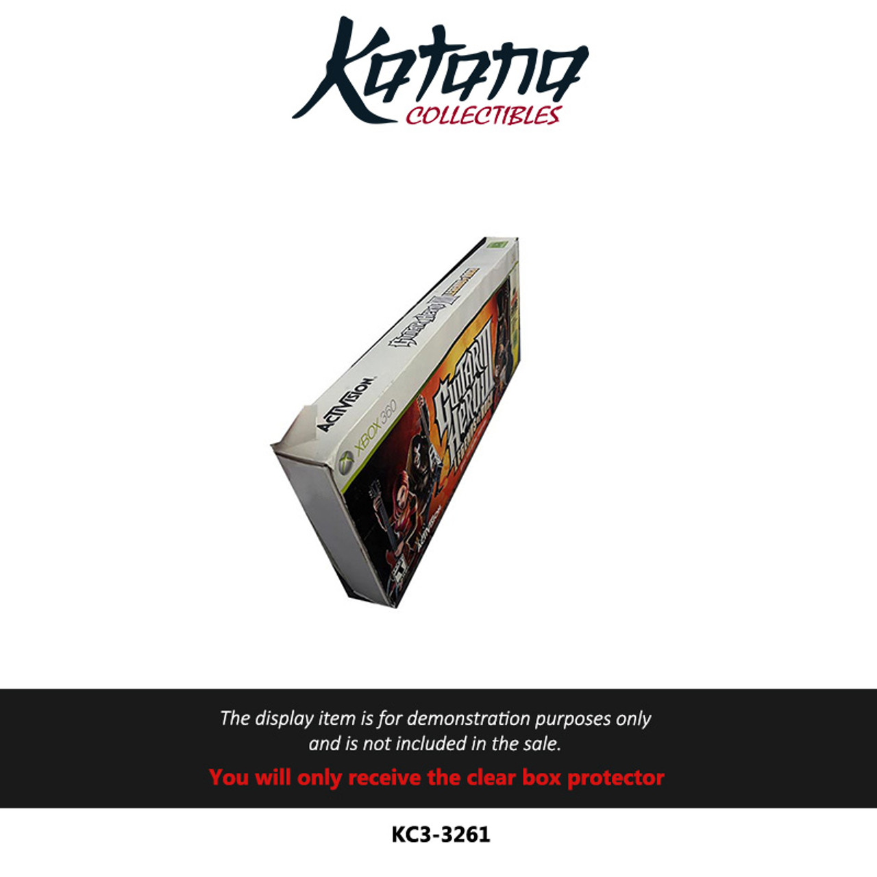 Katana Collectibles Protector For Guitar Hero 3 - Game and Guitar Controller
