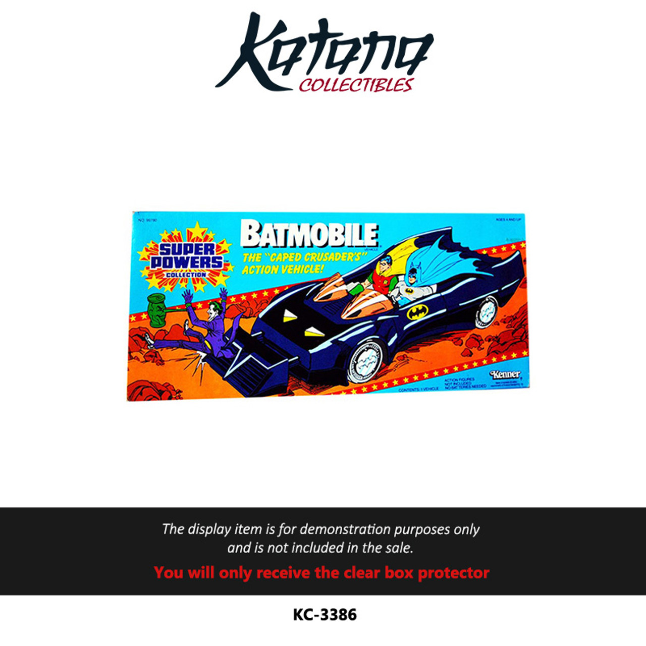 Katana Collectibles Protector For Super Powers Batmobile Box