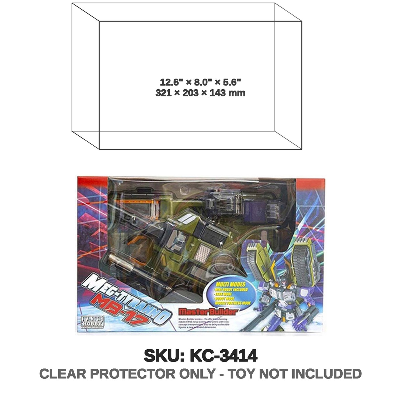 Fans Hobby Transformers MB-17 Meg-Tyranno