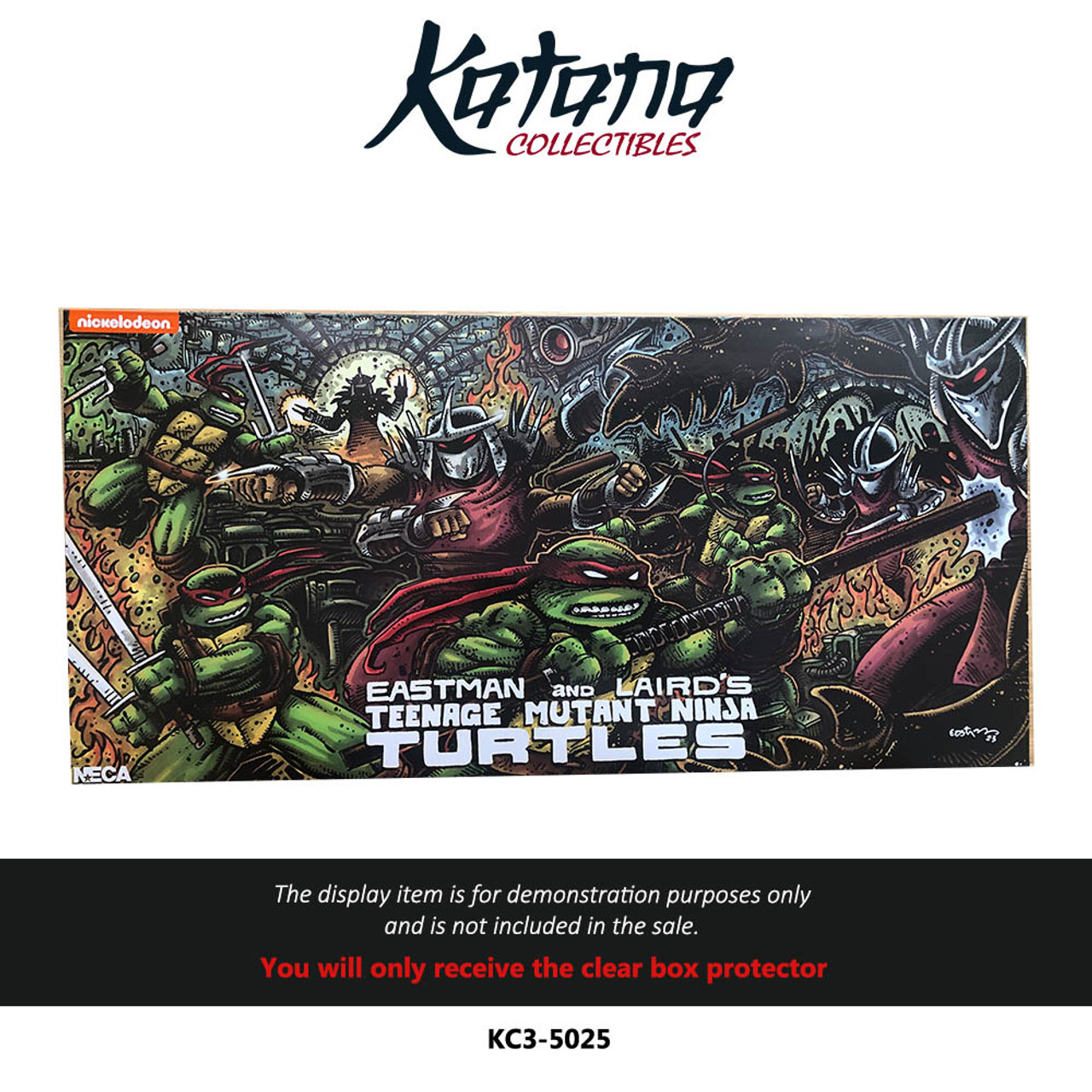 Katana Collectibles Protector For NECA Teenage Mutant Ninja Turtles Mirage Comics 7" Scale Action Figure Set - 4pk
