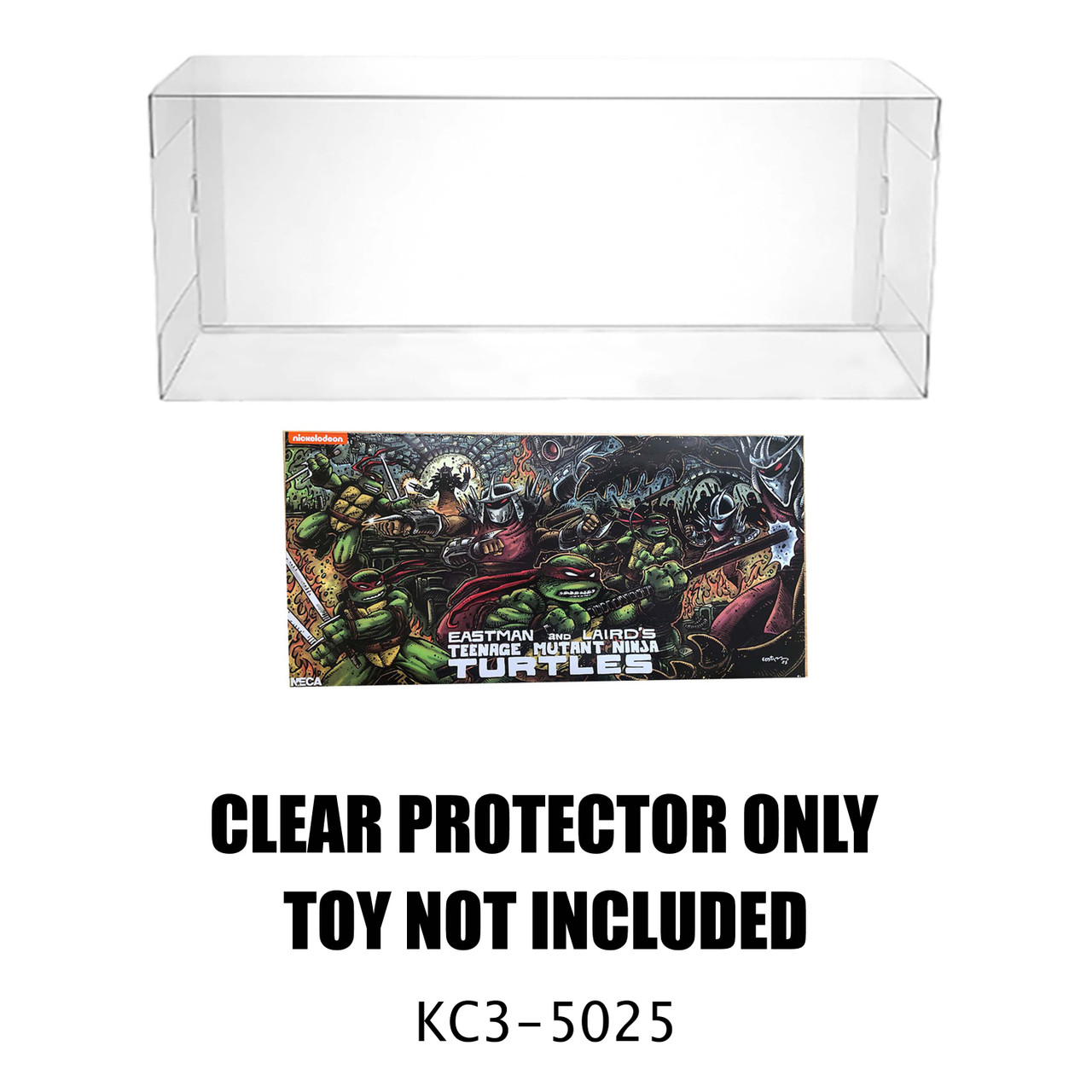 Protector For NECA Teenage Mutant Ninja Turtles Mirage Comics 7" Scale Action Figure Set - 4pk
