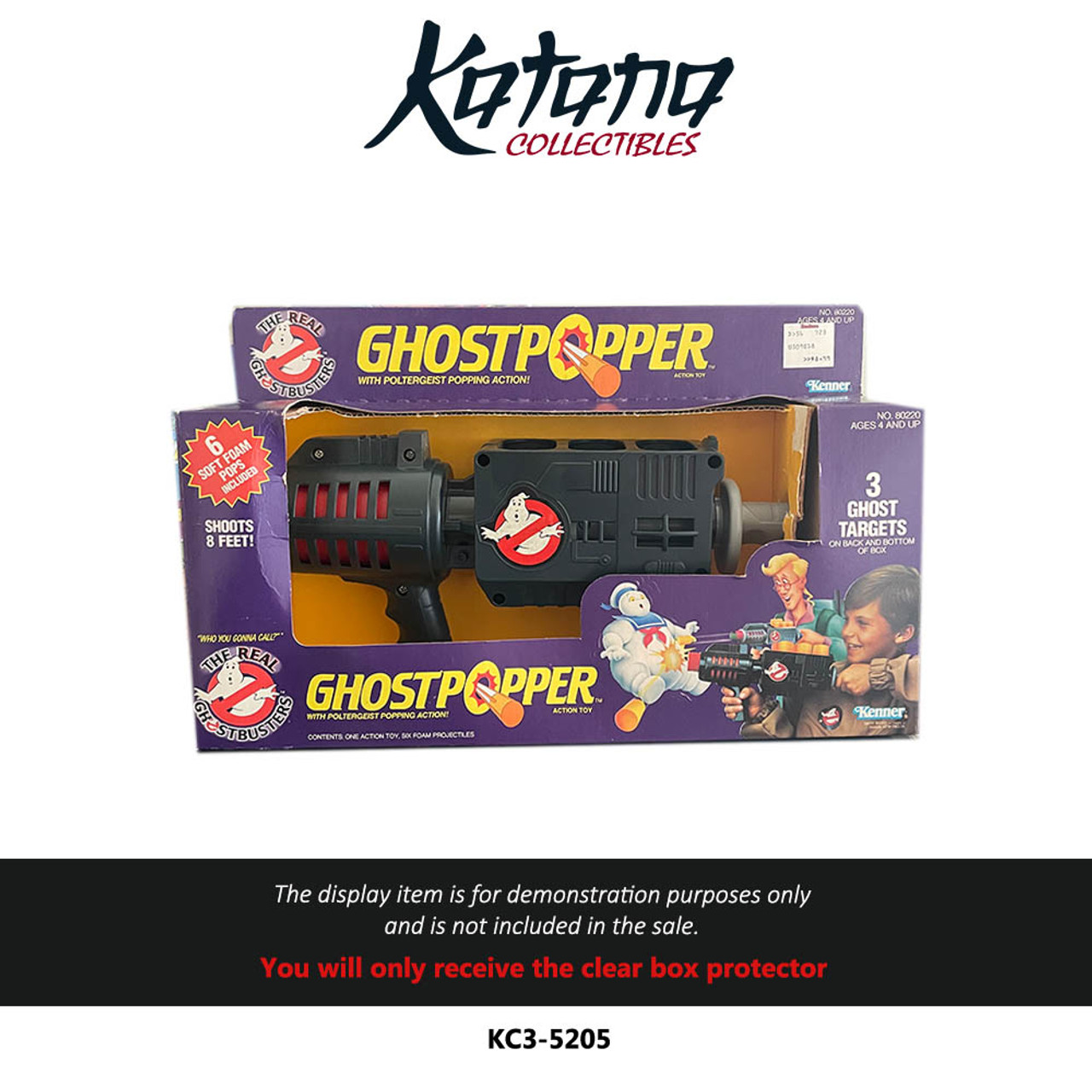 Katana Collectibles Protector For Kenner Ghostbuster GhostPopper (original)