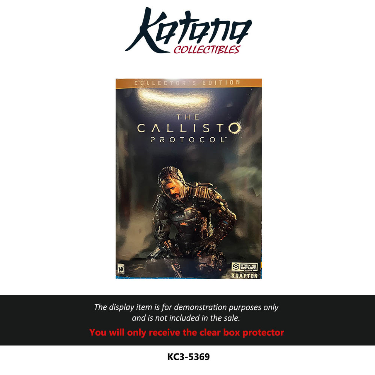 Katana Collectibles Protector For The Callisto Protocol CollectorS Edition