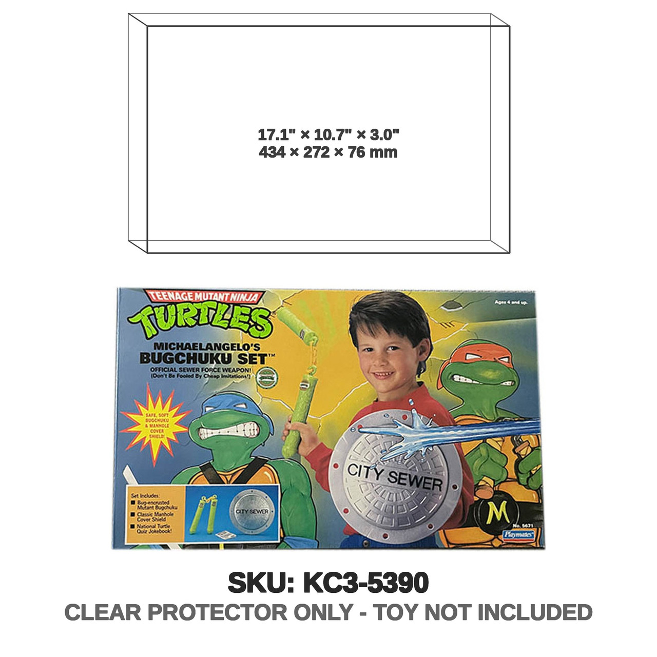 Playmates Teenage Mutant Ninja Turtles Bugchucku Set