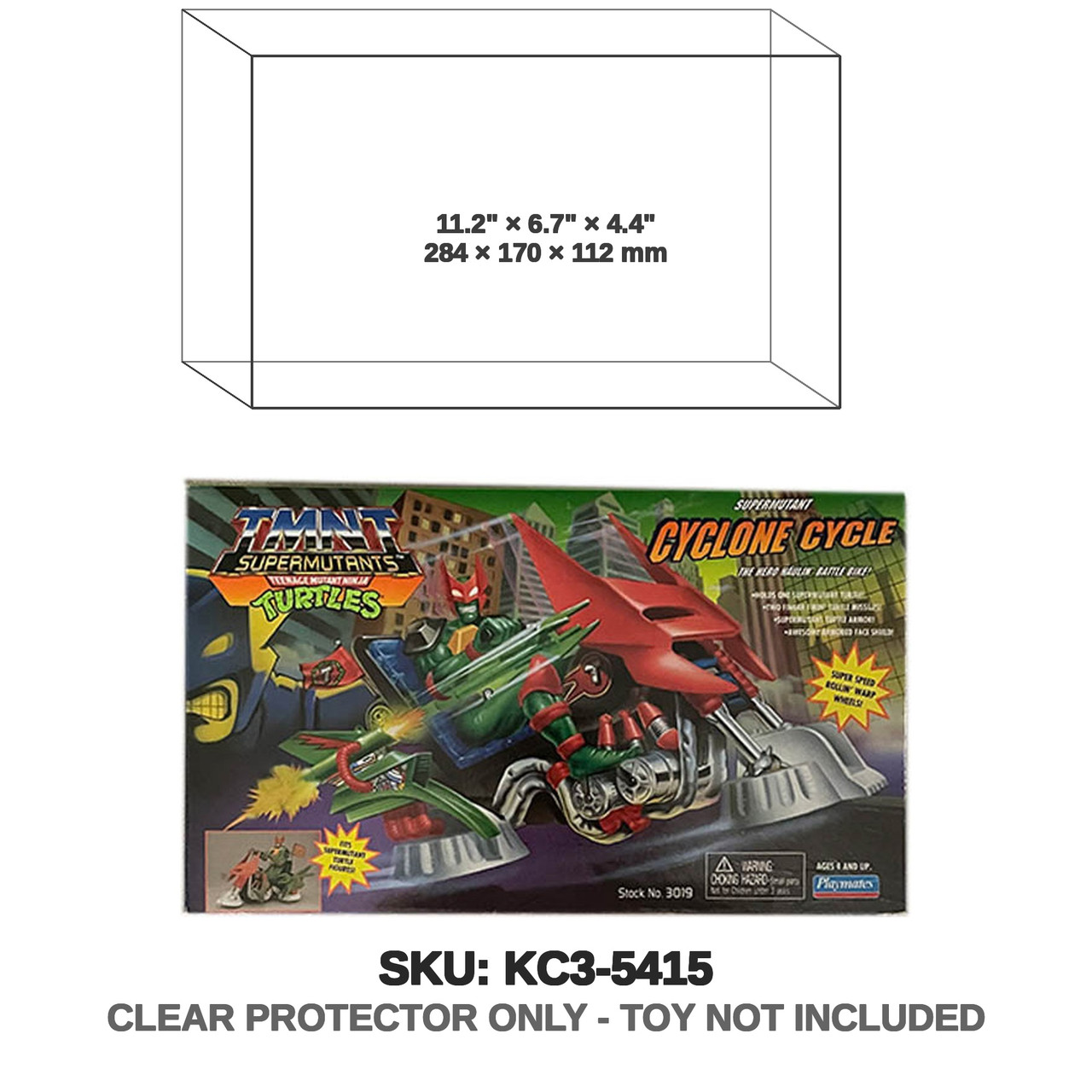 Playmates Teenage Mutant Ninja Turtles Cyclone Cycle