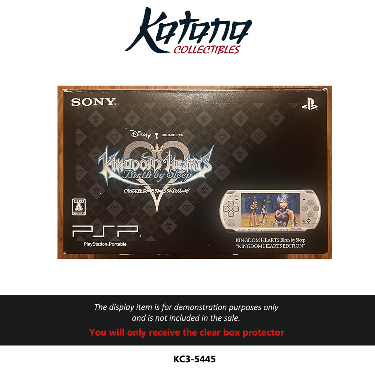 Katana Collectibles Protector For Kingdom Hearts Birth By Sleep PSP 2009 (Japanese Exclusive)