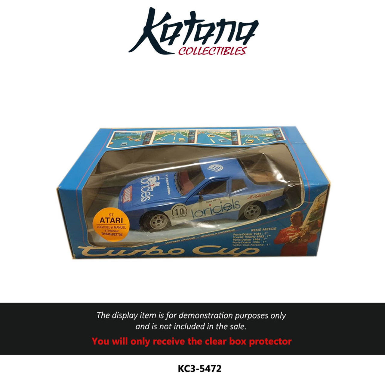 Katana Collectibles Protector For Turbo Cup Game Atari Box