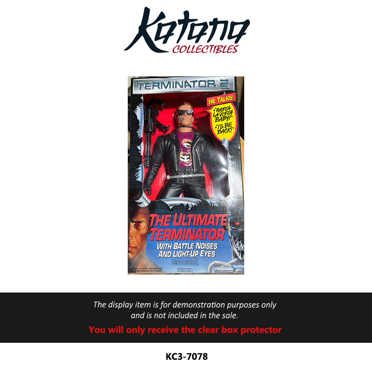 Katana Collectibles Protector For Terminator 2: The Ultimate Terminator (Kenner)