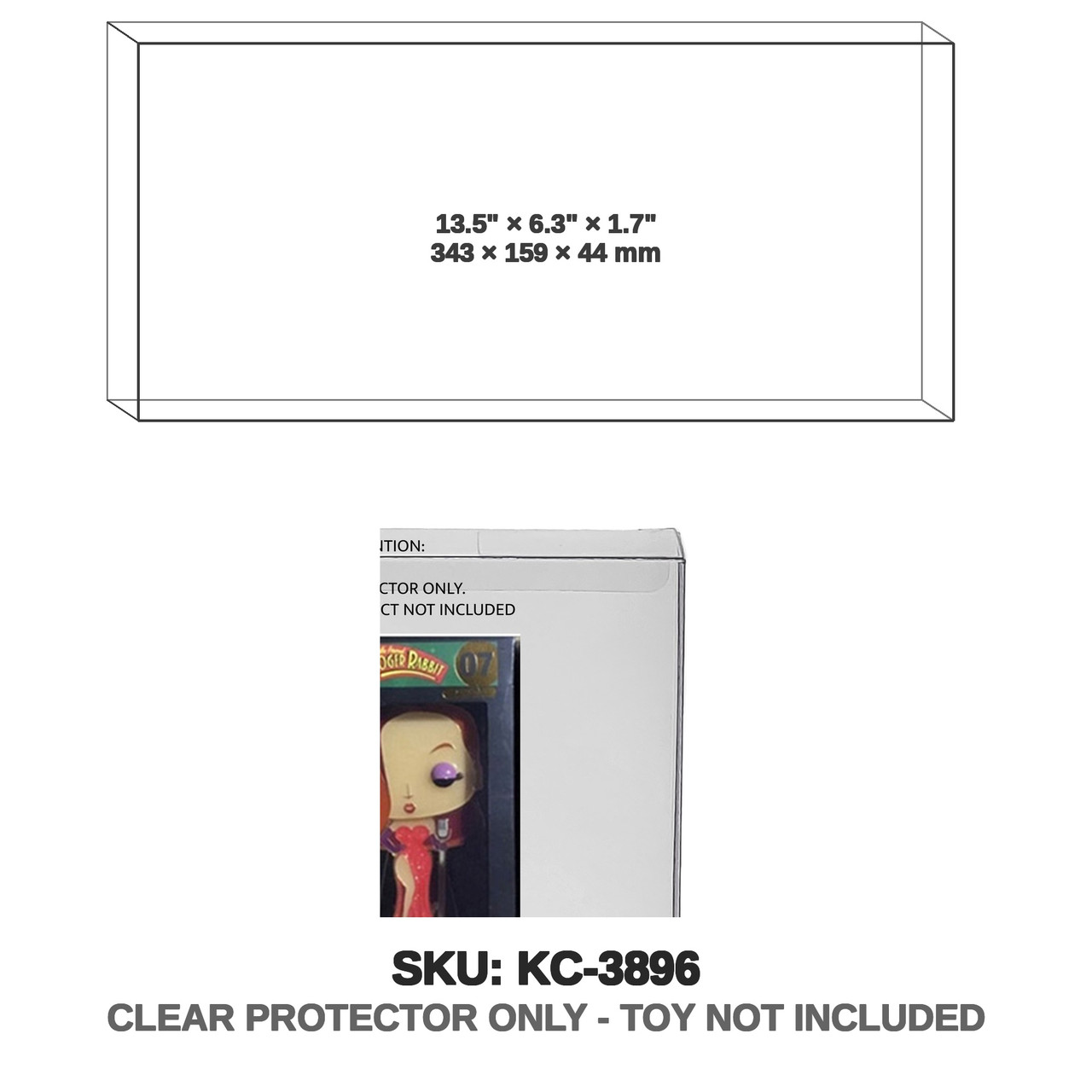 Funko Triple Single Pins:Smarty Weasel| Jessica Rabbit| Roger Rabbit